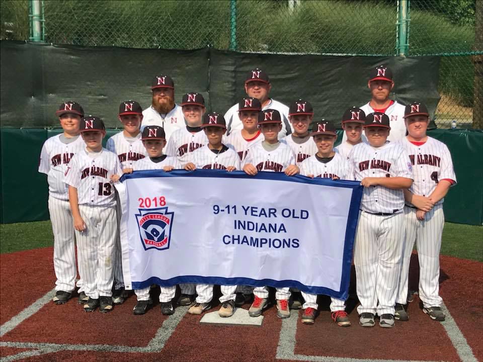New Albany 11U state champions